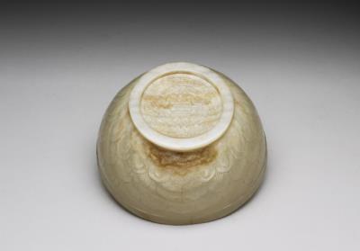 图片[3]-Jade bowl with pattern of lotus leaves, Liao to Jin dynasties, 907-1234 C.E.-China Archive